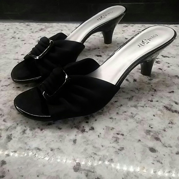 East 5th Shoes Low Black Heels Poshmark